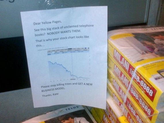 Dear Yellow Pages